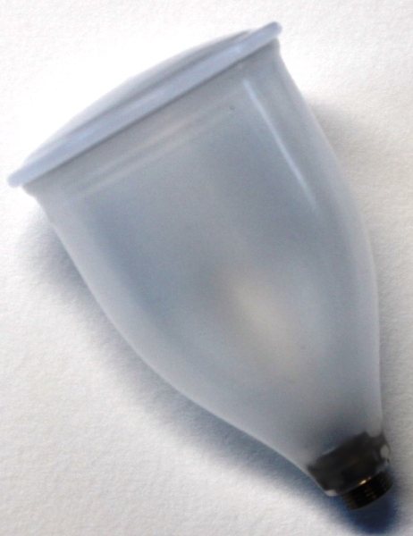 Plastic cup with lid